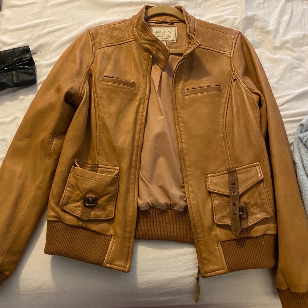 COPY - Lucky Brand Leather Jacket